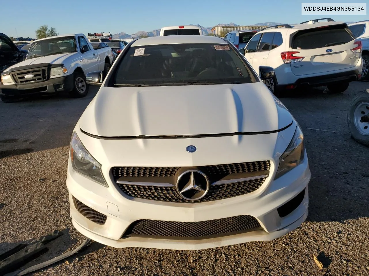 2016 Mercedes-Benz Cla 250 VIN: WDDSJ4EB4GN355134 Lot: 79976394