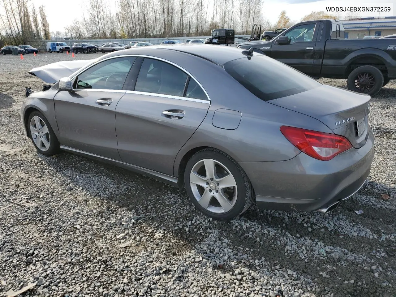 2016 Mercedes-Benz Cla 250 VIN: WDDSJ4EBXGN372259 Lot: 80164934