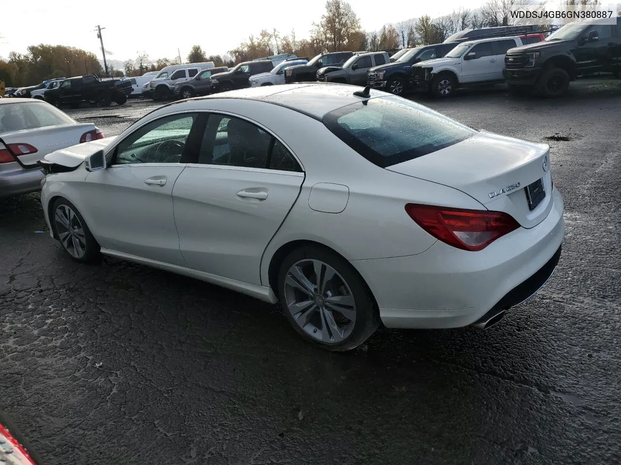 2016 Mercedes-Benz Cla 250 4Matic VIN: WDDSJ4GB6GN380887 Lot: 80315874