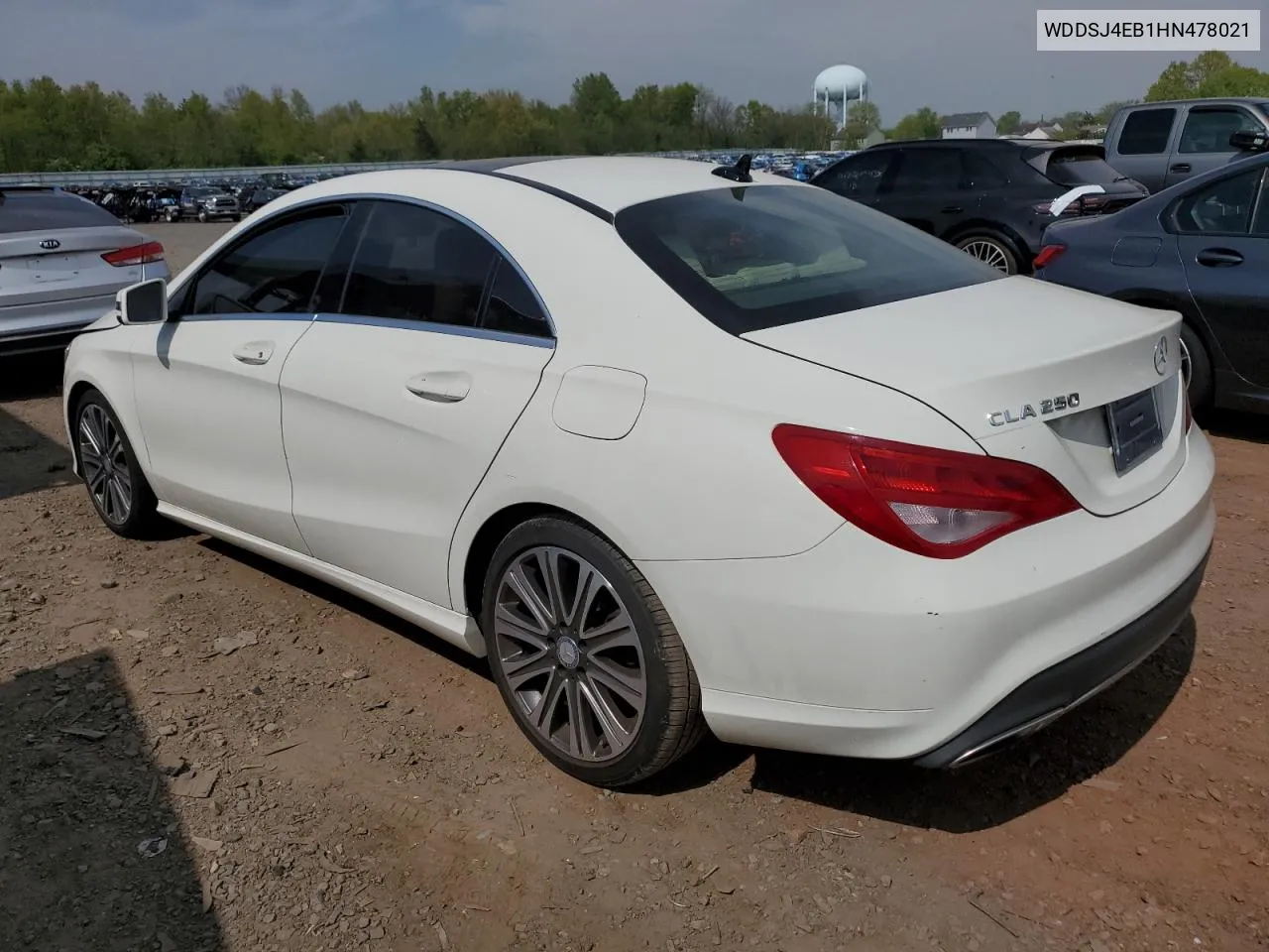 2017 Mercedes-Benz Cla 250 VIN: WDDSJ4EB1HN478021 Lot: 52720304