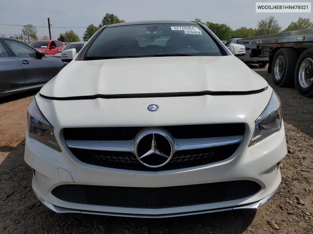 2017 Mercedes-Benz Cla 250 VIN: WDDSJ4EB1HN478021 Lot: 52720304