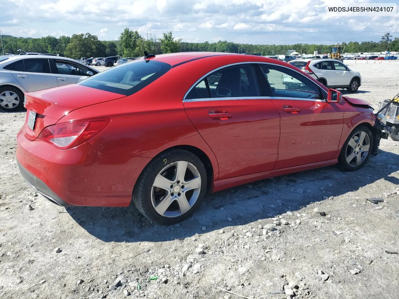 2017 Mercedes-Benz Cla 250 VIN: WDDSJ4EB5HN424107 Lot: 54997644