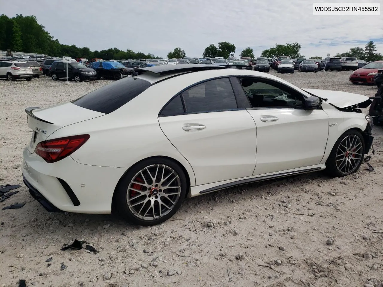 2017 Mercedes-Benz Cla 45 Amg VIN: WDDSJ5CB2HN455582 Lot: 57314994