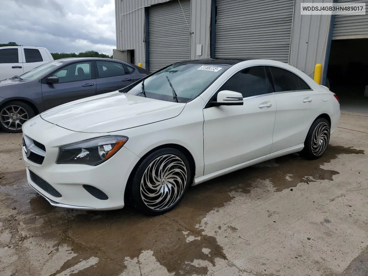 2017 Mercedes-Benz Cla 250 4Matic VIN: WDDSJ4GB3HN489017 Lot: 58813664