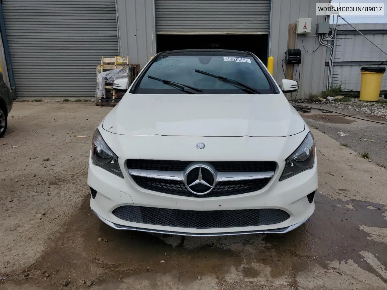 2017 Mercedes-Benz Cla 250 4Matic VIN: WDDSJ4GB3HN489017 Lot: 58813664