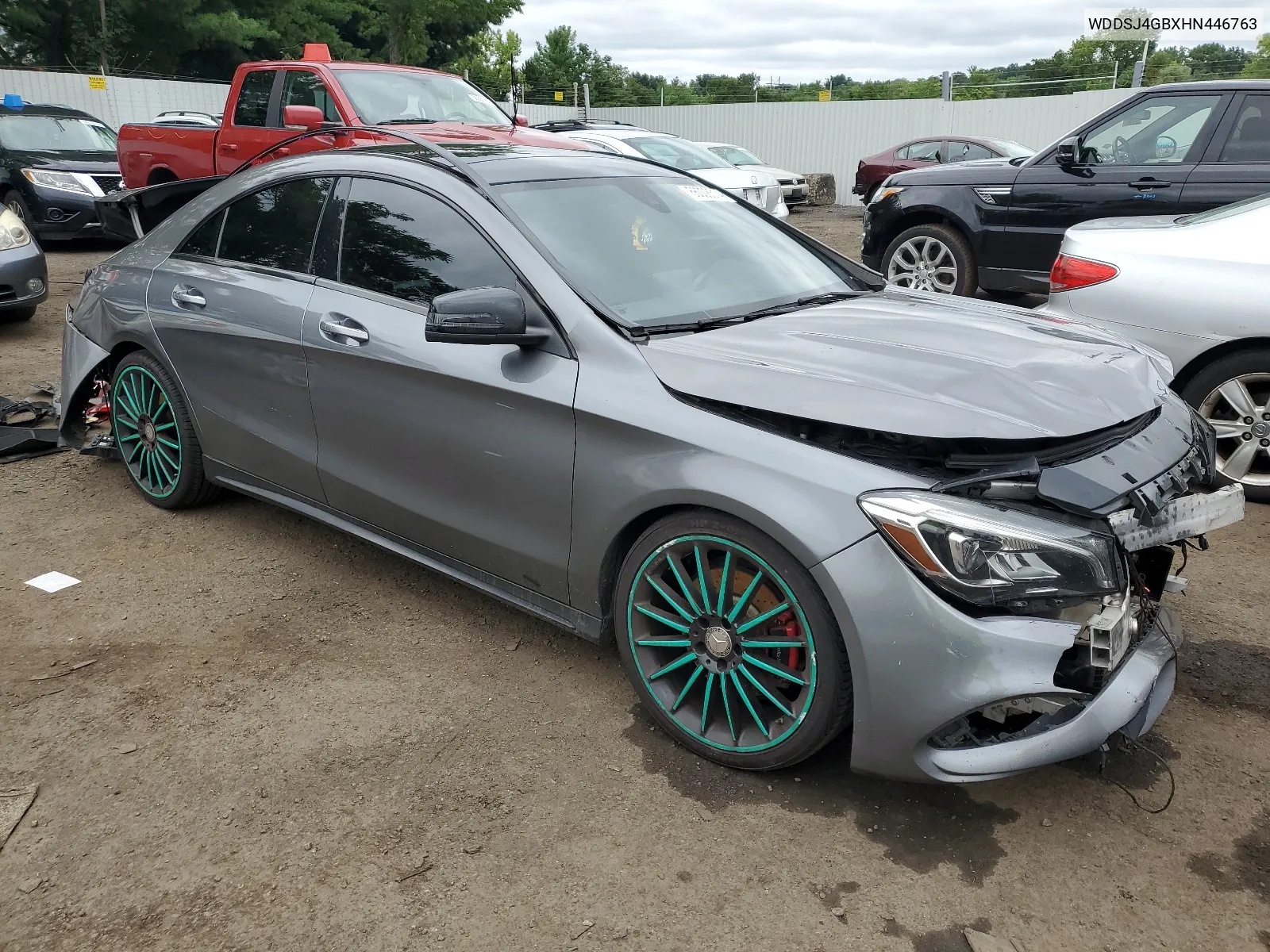 2017 Mercedes-Benz Cla 250 4Matic VIN: WDDSJ4GBXHN446763 Lot: 66008514