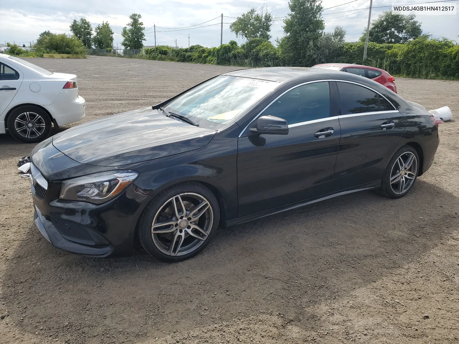 2017 Mercedes-Benz Cla 250 4Matic VIN: WDDSJ4GB1HN412517 Lot: 66652324