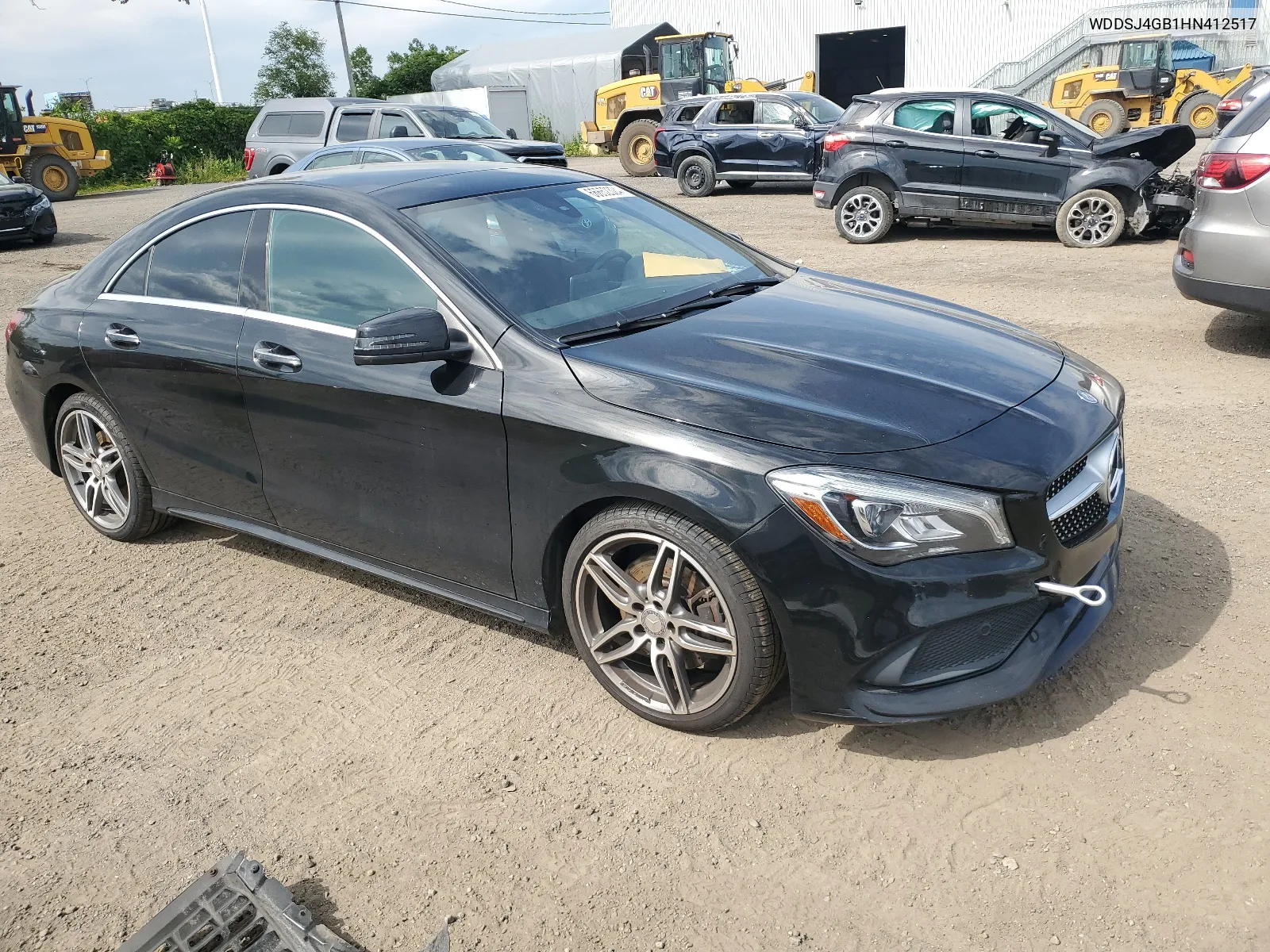 2017 Mercedes-Benz Cla 250 4Matic VIN: WDDSJ4GB1HN412517 Lot: 66652324