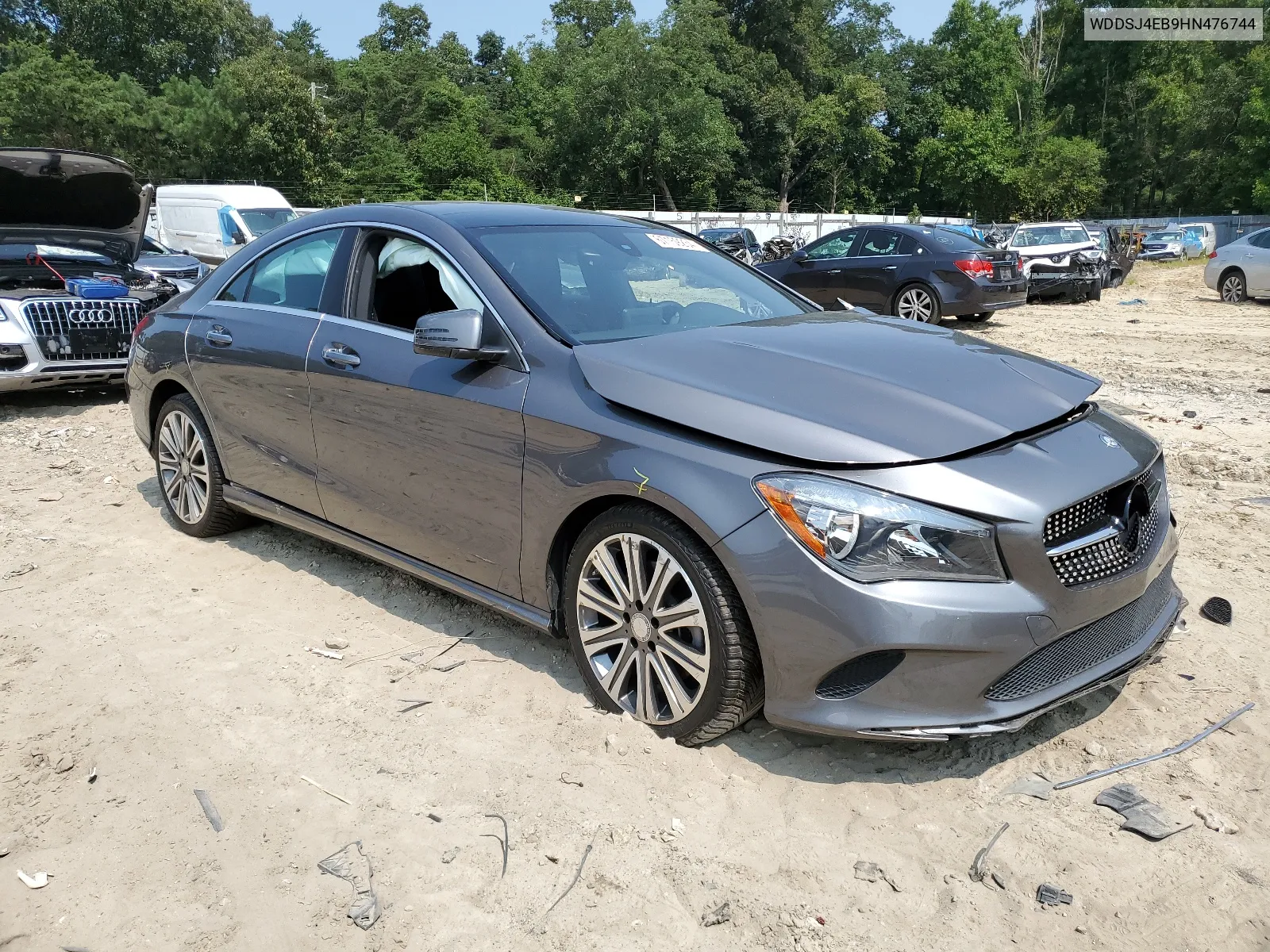 2017 Mercedes-Benz Cla 250 VIN: WDDSJ4EB9HN476744 Lot: 67159234