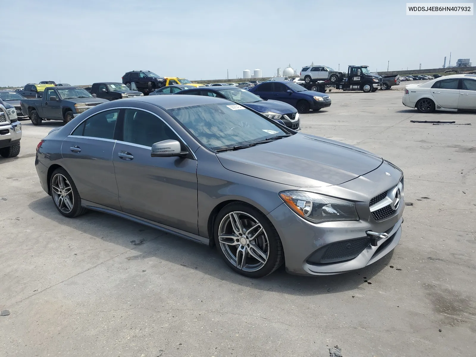 2017 Mercedes-Benz Cla 250 VIN: WDDSJ4EB6HN407932 Lot: 68085434