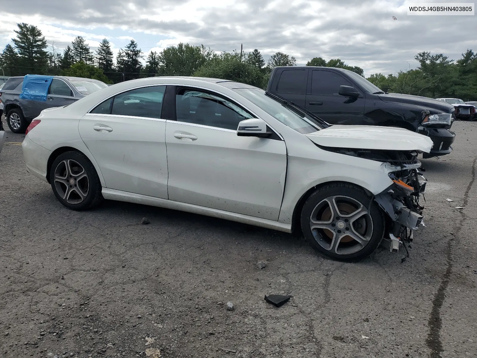 2017 Mercedes-Benz Cla 250 4Matic VIN: WDDSJ4GB5HN403805 Lot: 68168104