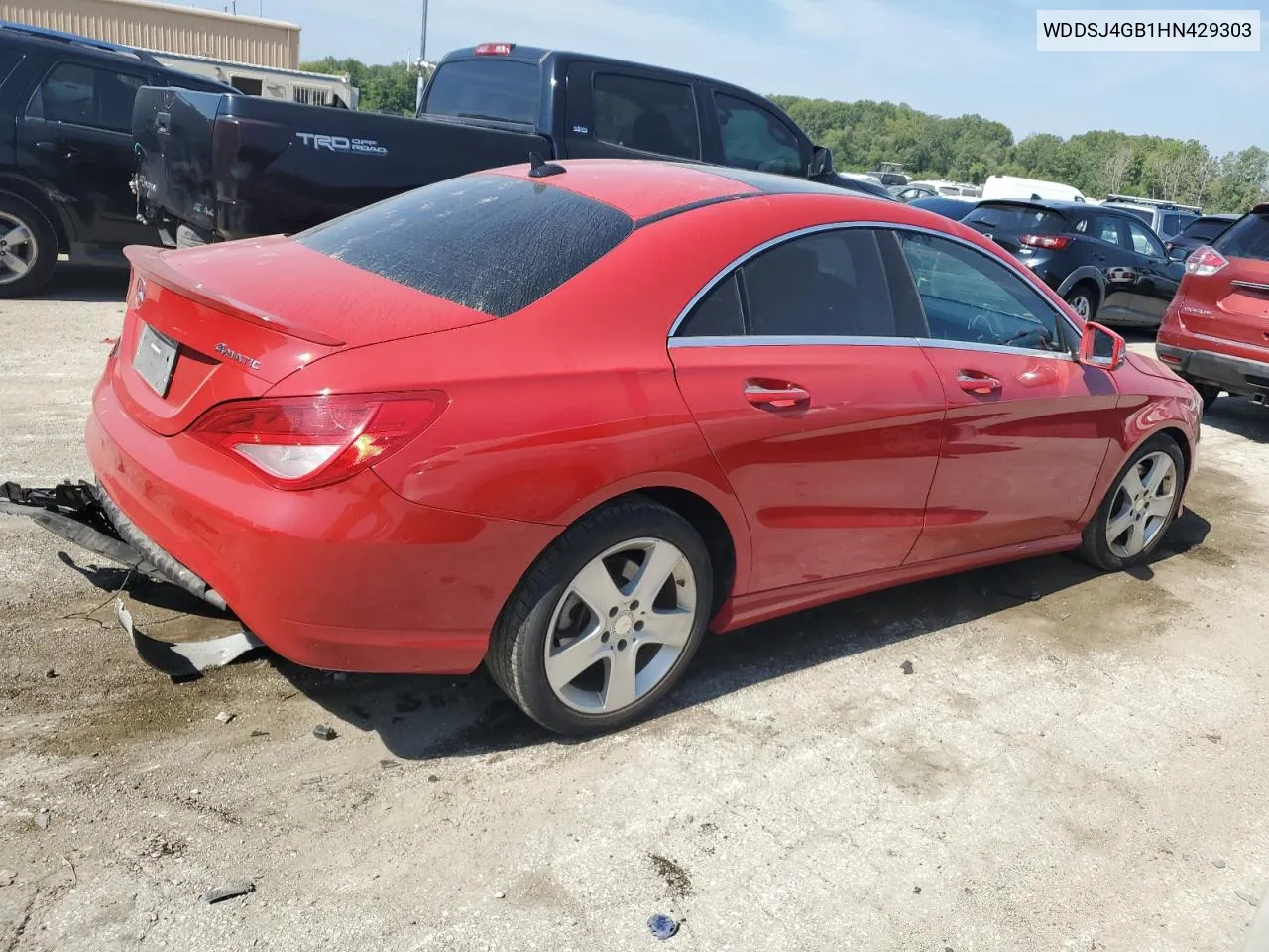 2017 Mercedes-Benz Cla 250 4Matic VIN: WDDSJ4GB1HN429303 Lot: 68186434