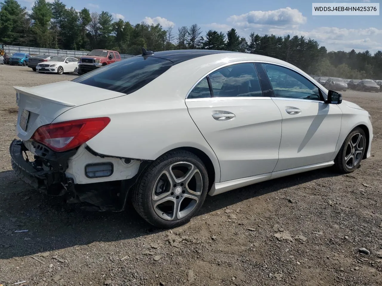 2017 Mercedes-Benz Cla 250 VIN: WDDSJ4EB4HN425376 Lot: 68472224