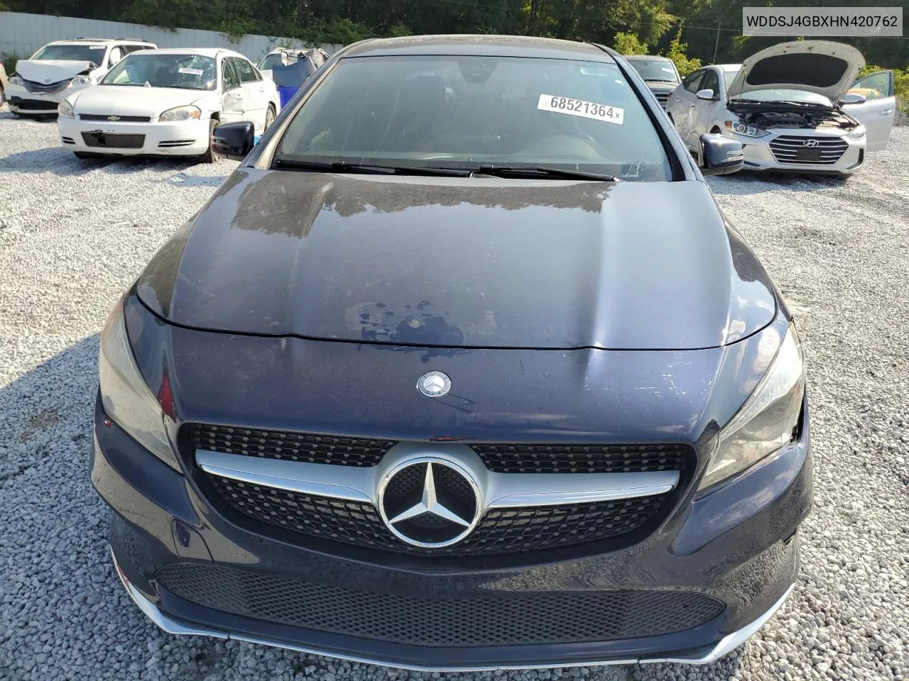 2017 Mercedes-Benz Cla 250 4Matic VIN: WDDSJ4GBXHN420762 Lot: 68521364