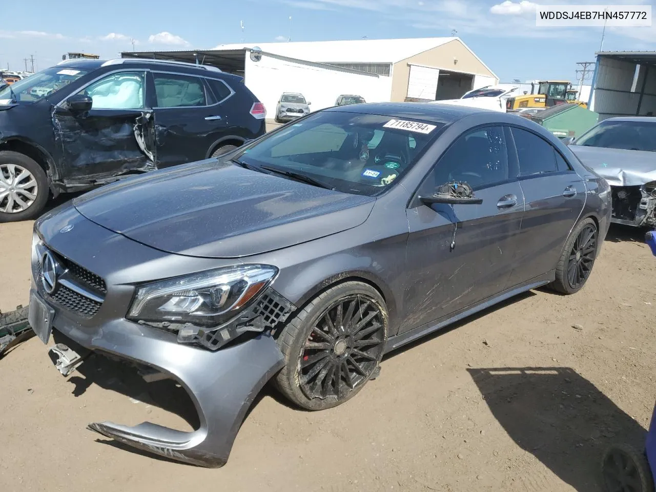 2017 Mercedes-Benz Cla 250 VIN: WDDSJ4EB7HN457772 Lot: 71185794