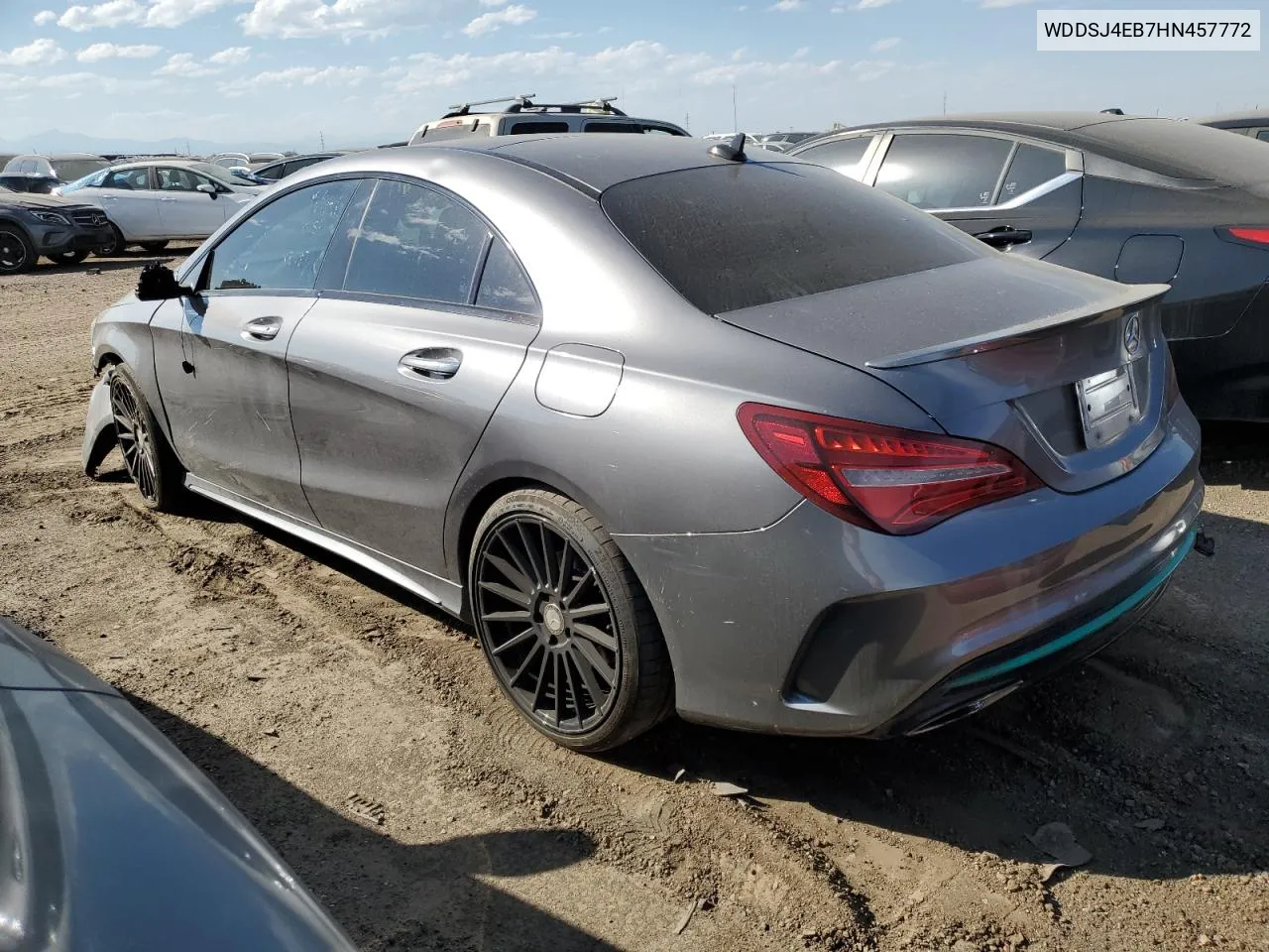 2017 Mercedes-Benz Cla 250 VIN: WDDSJ4EB7HN457772 Lot: 71185794