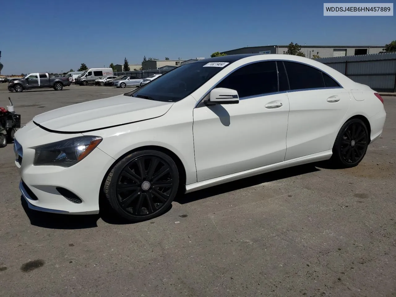 2017 Mercedes-Benz Cla 250 VIN: WDDSJ4EB6HN457889 Lot: 71321404