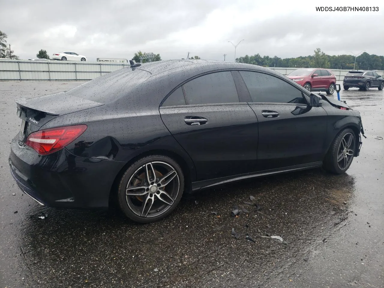 2017 Mercedes-Benz Cla 250 4Matic VIN: WDDSJ4GB7HN408133 Lot: 71427864