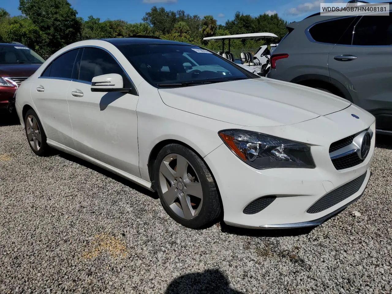 2017 Mercedes-Benz Cla 250 4Matic VIN: WDDSJ4GB7HN408181 Lot: 74136214