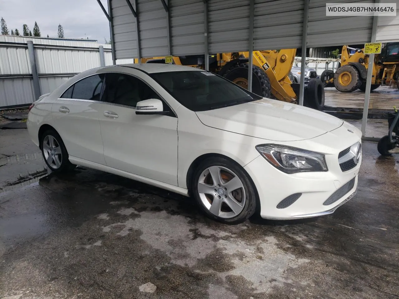 2017 Mercedes-Benz Cla 250 4Matic VIN: WDDSJ4GB7HN446476 Lot: 74665404