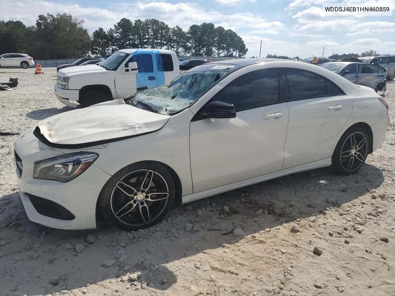 2017 Mercedes-Benz Cla 250 VIN: WDDSJ4EB1HN460859 Lot: 74675264