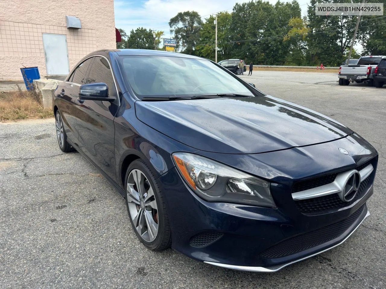 2017 Mercedes-Benz Cla 250 VIN: WDDSJ4EB1HN429255 Lot: 75112924