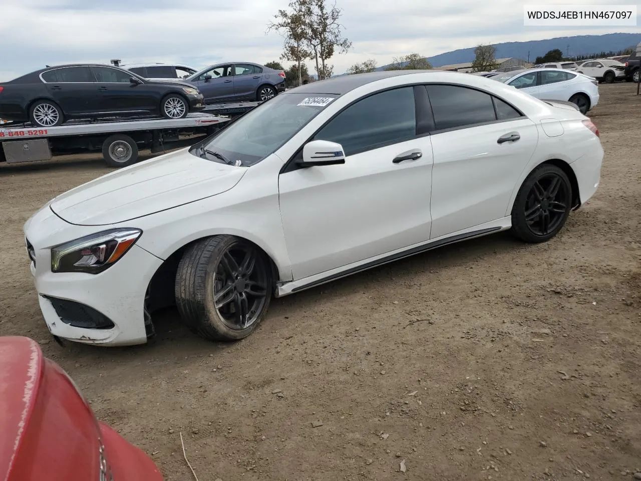 2017 Mercedes-Benz Cla 250 VIN: WDDSJ4EB1HN467097 Lot: 75264464