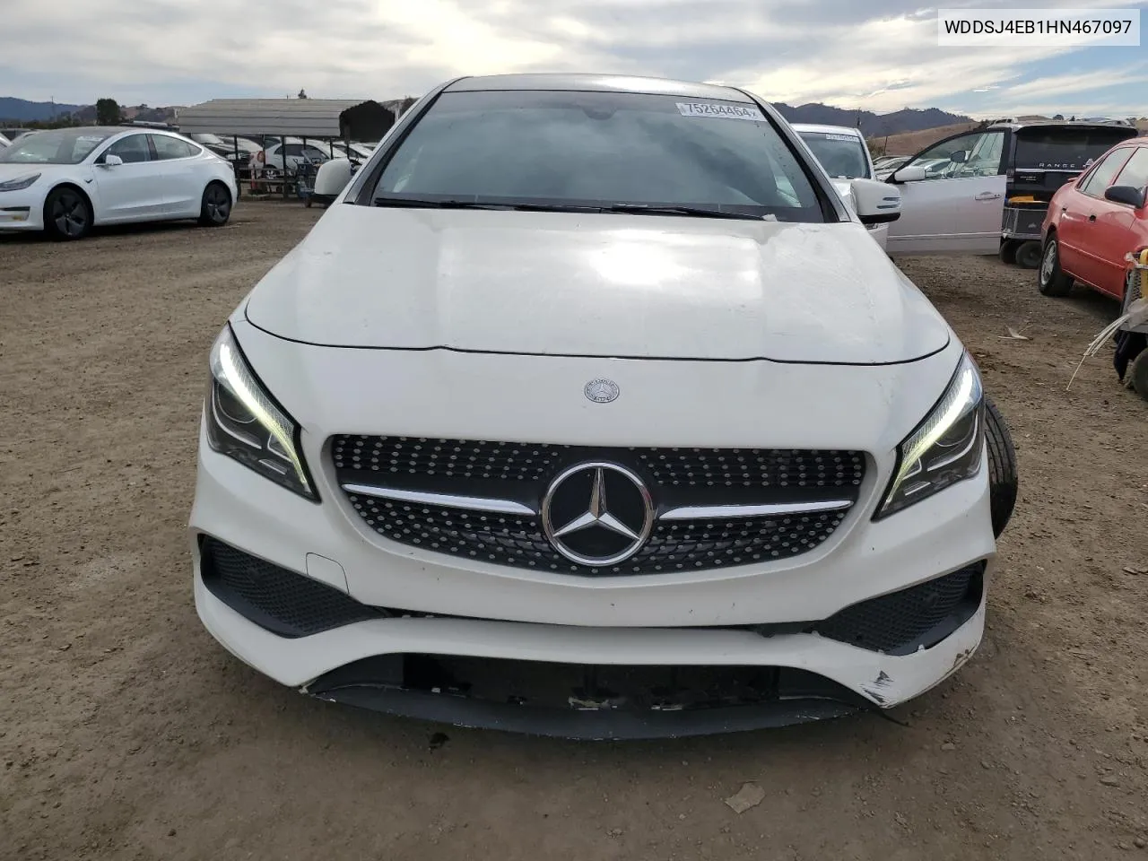 2017 Mercedes-Benz Cla 250 VIN: WDDSJ4EB1HN467097 Lot: 75264464