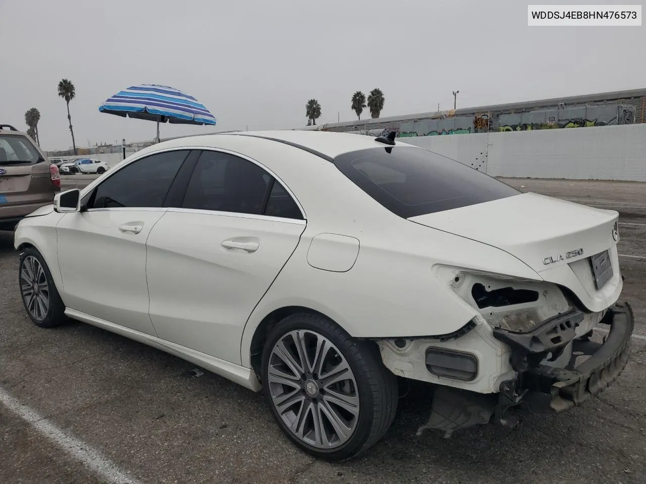 2017 Mercedes-Benz Cla 250 VIN: WDDSJ4EB8HN476573 Lot: 75707324