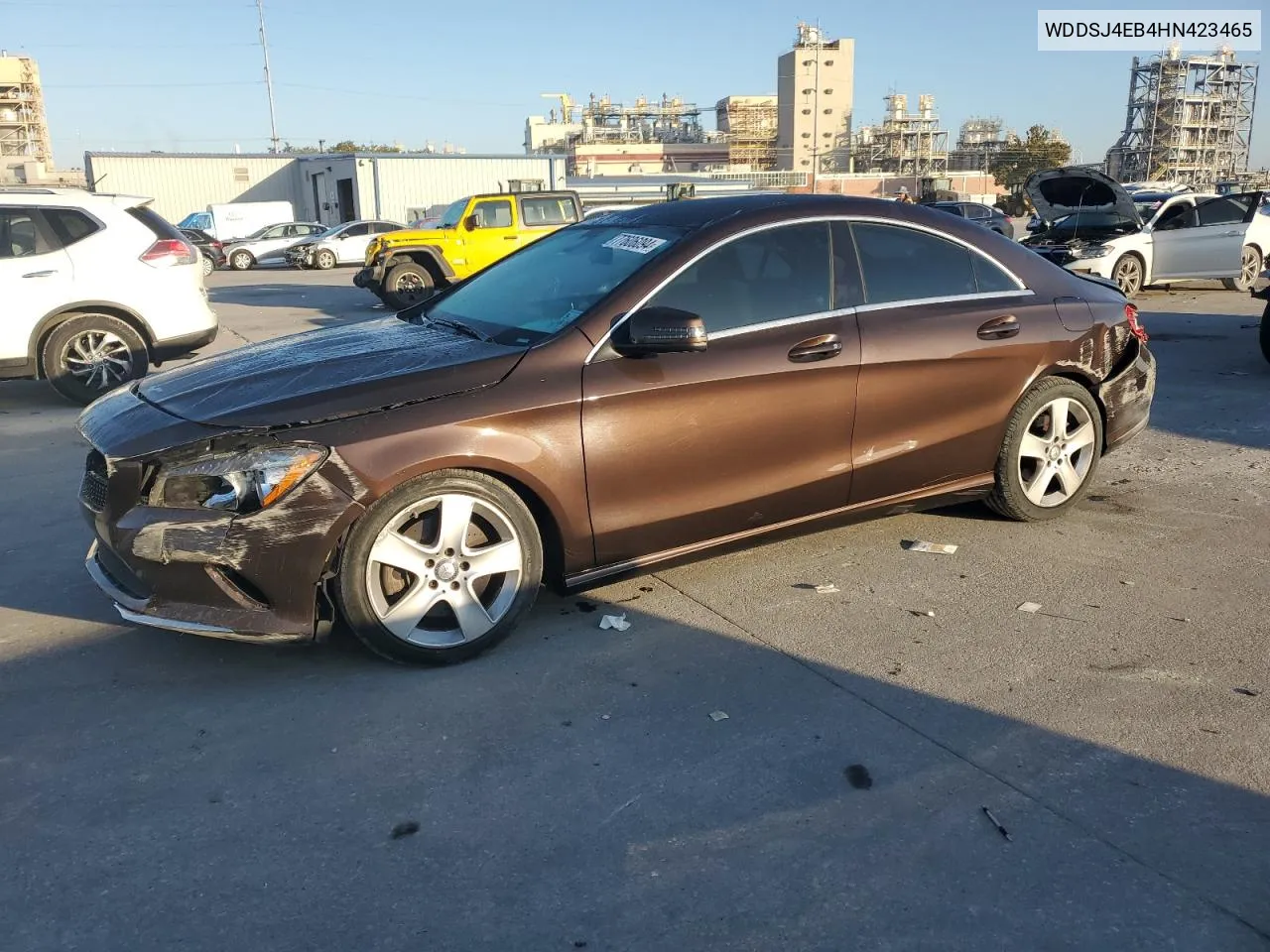 2017 Mercedes-Benz Cla 250 VIN: WDDSJ4EB4HN423465 Lot: 77606094