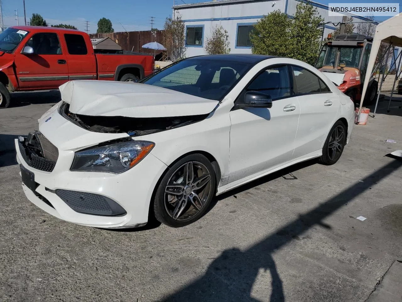 2017 Mercedes-Benz Cla 250 VIN: WDDSJ4EB2HN495412 Lot: 78959264