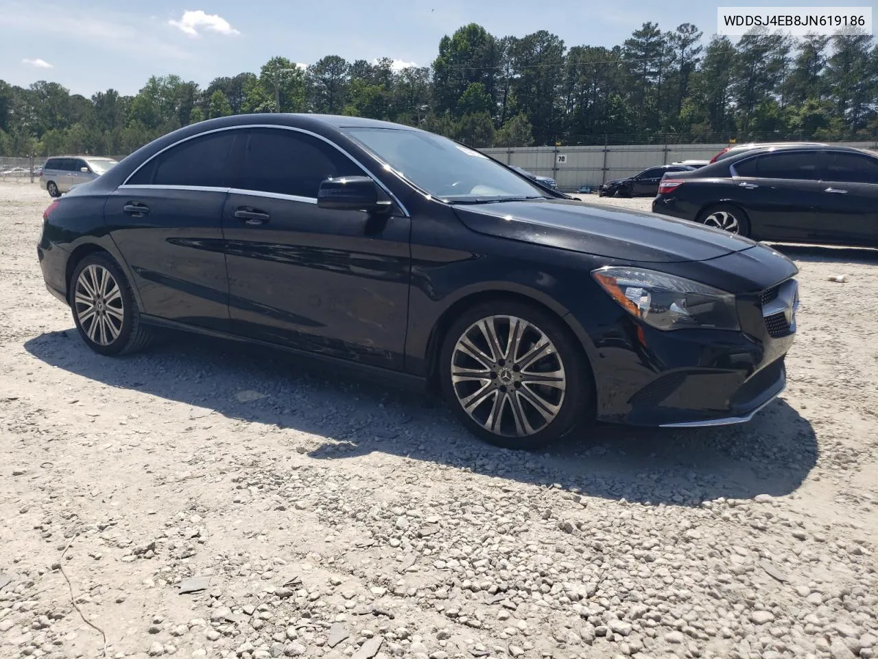 2018 Mercedes-Benz Cla 250 VIN: WDDSJ4EB8JN619186 Lot: 55207274