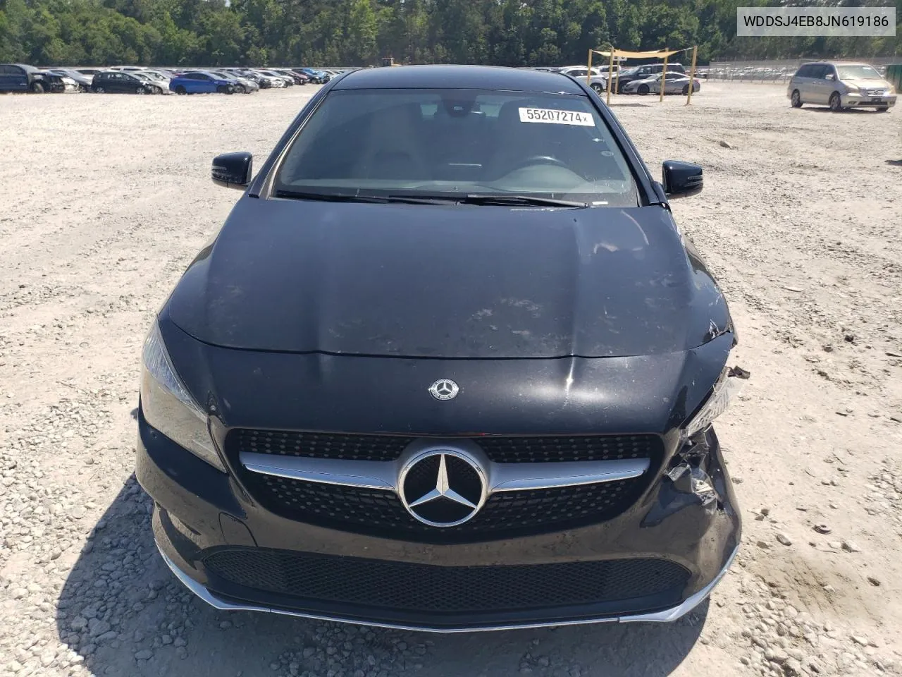 2018 Mercedes-Benz Cla 250 VIN: WDDSJ4EB8JN619186 Lot: 55207274