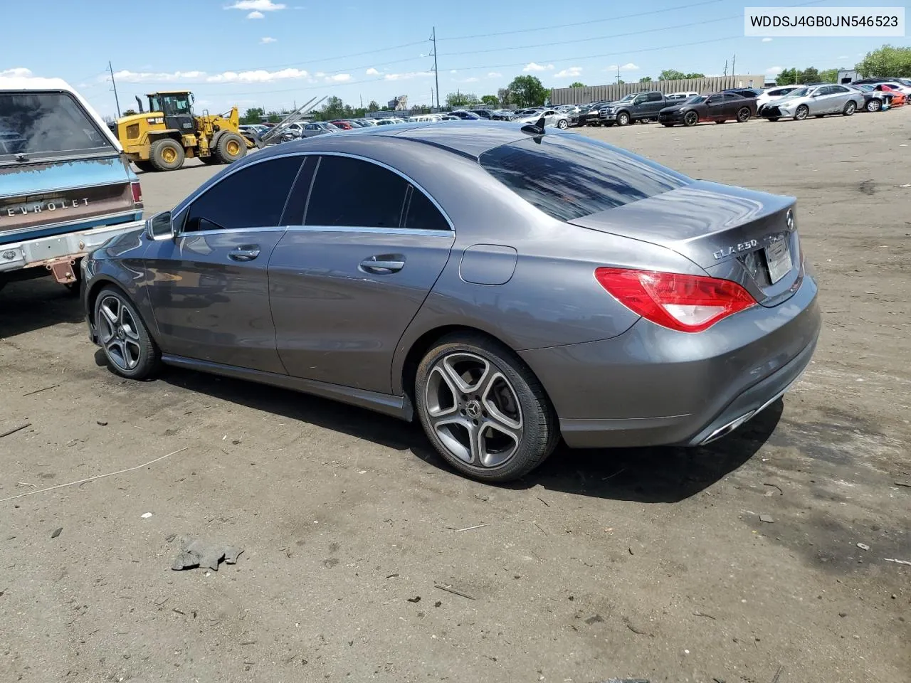 2018 Mercedes-Benz Cla 250 4Matic VIN: WDDSJ4GB0JN546523 Lot: 55658114