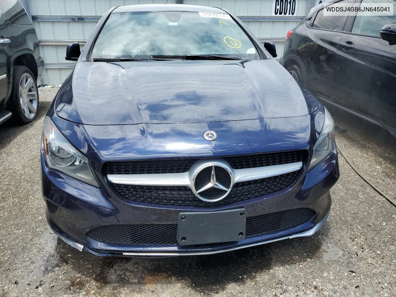 2018 Mercedes-Benz Cla 250 4Matic VIN: WDDSJ4GB6JN645041 Lot: 59439554