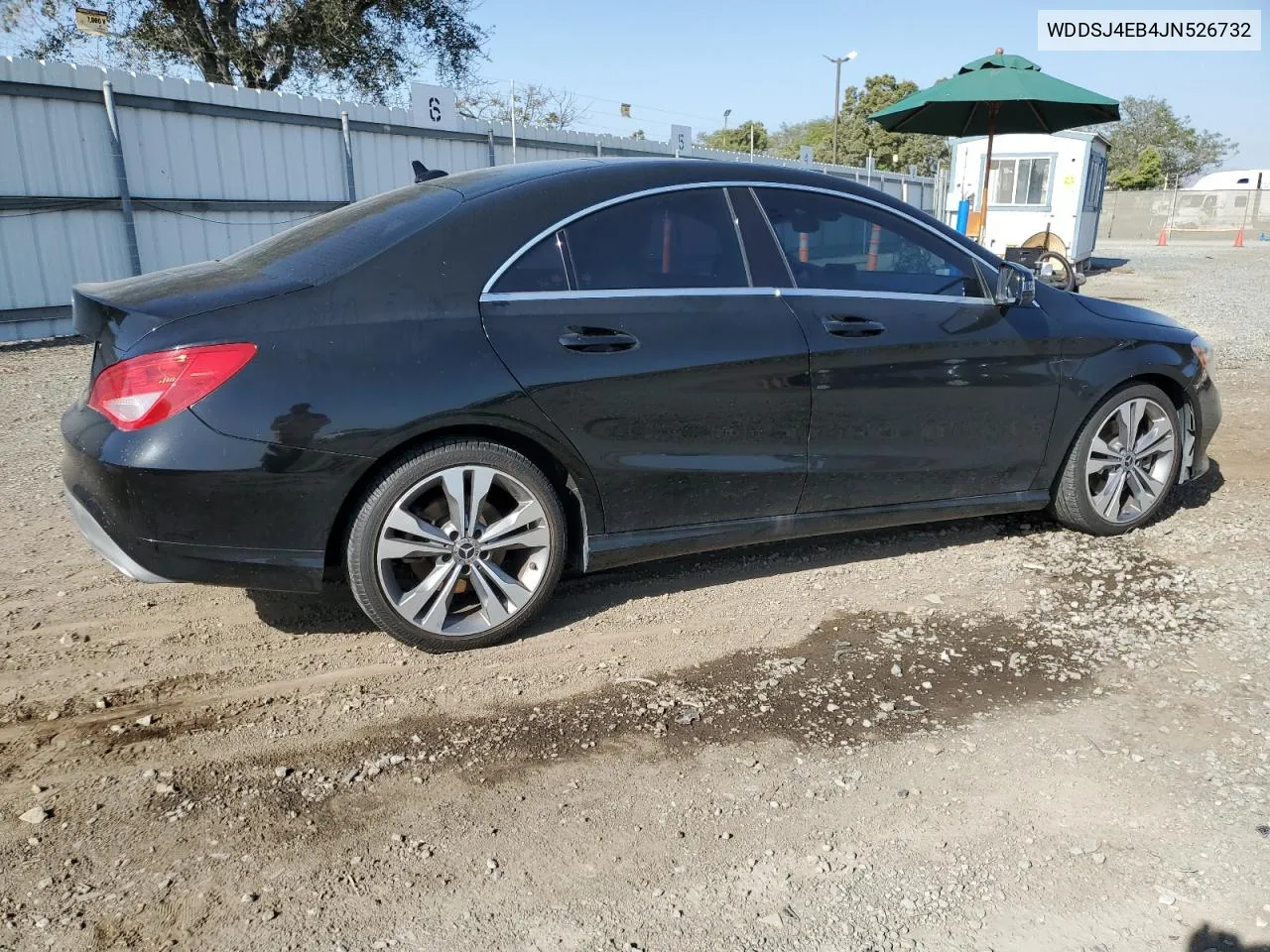 2018 Mercedes-Benz Cla 250 VIN: WDDSJ4EB4JN526732 Lot: 59669224