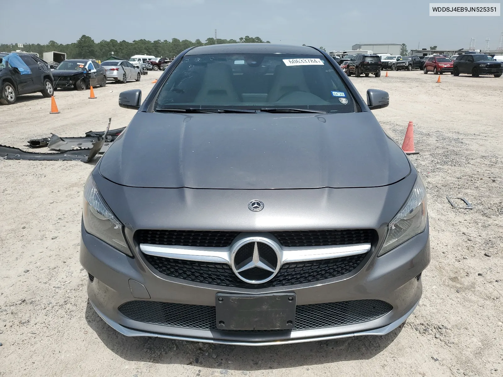 2018 Mercedes-Benz Cla 250 VIN: WDDSJ4EB9JN525351 Lot: 60633784