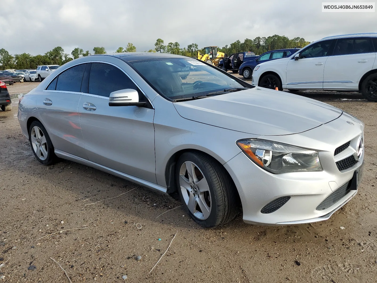 2018 Mercedes-Benz Cla 250 4Matic VIN: WDDSJ4GB6JN653849 Lot: 63544744