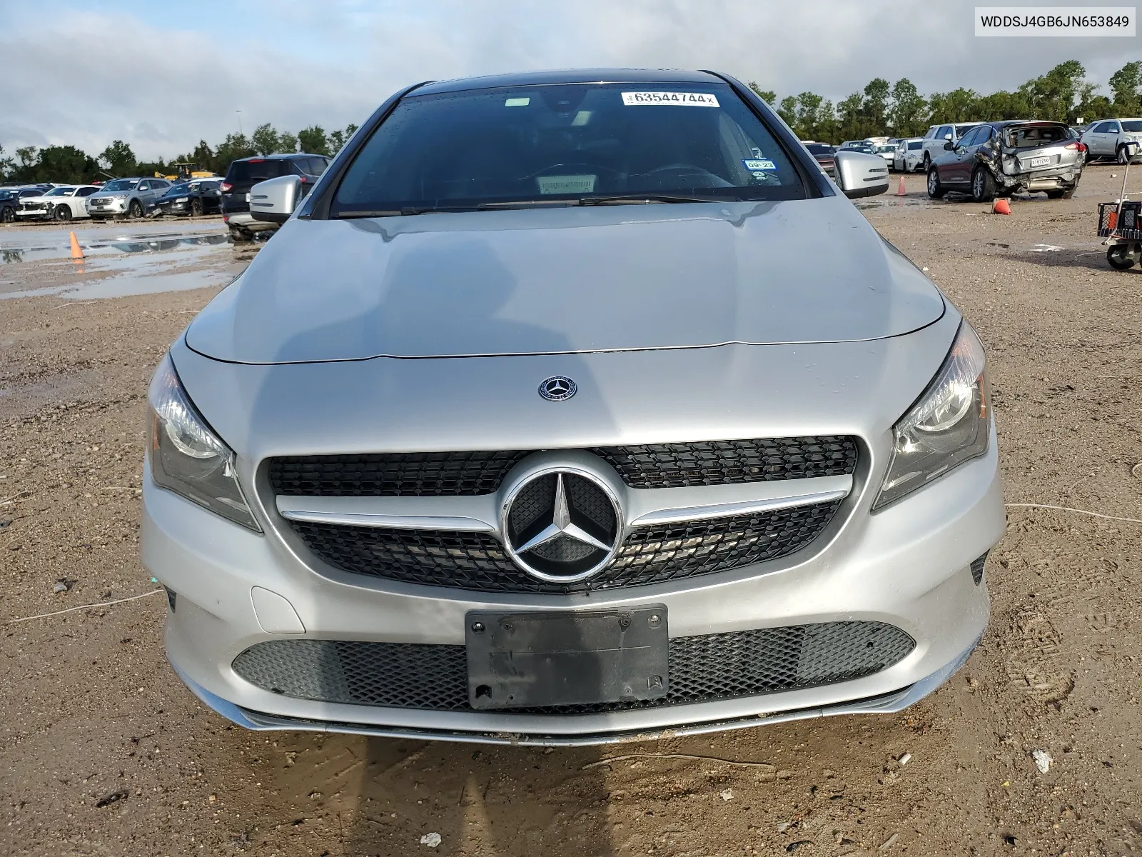 2018 Mercedes-Benz Cla 250 4Matic VIN: WDDSJ4GB6JN653849 Lot: 63544744