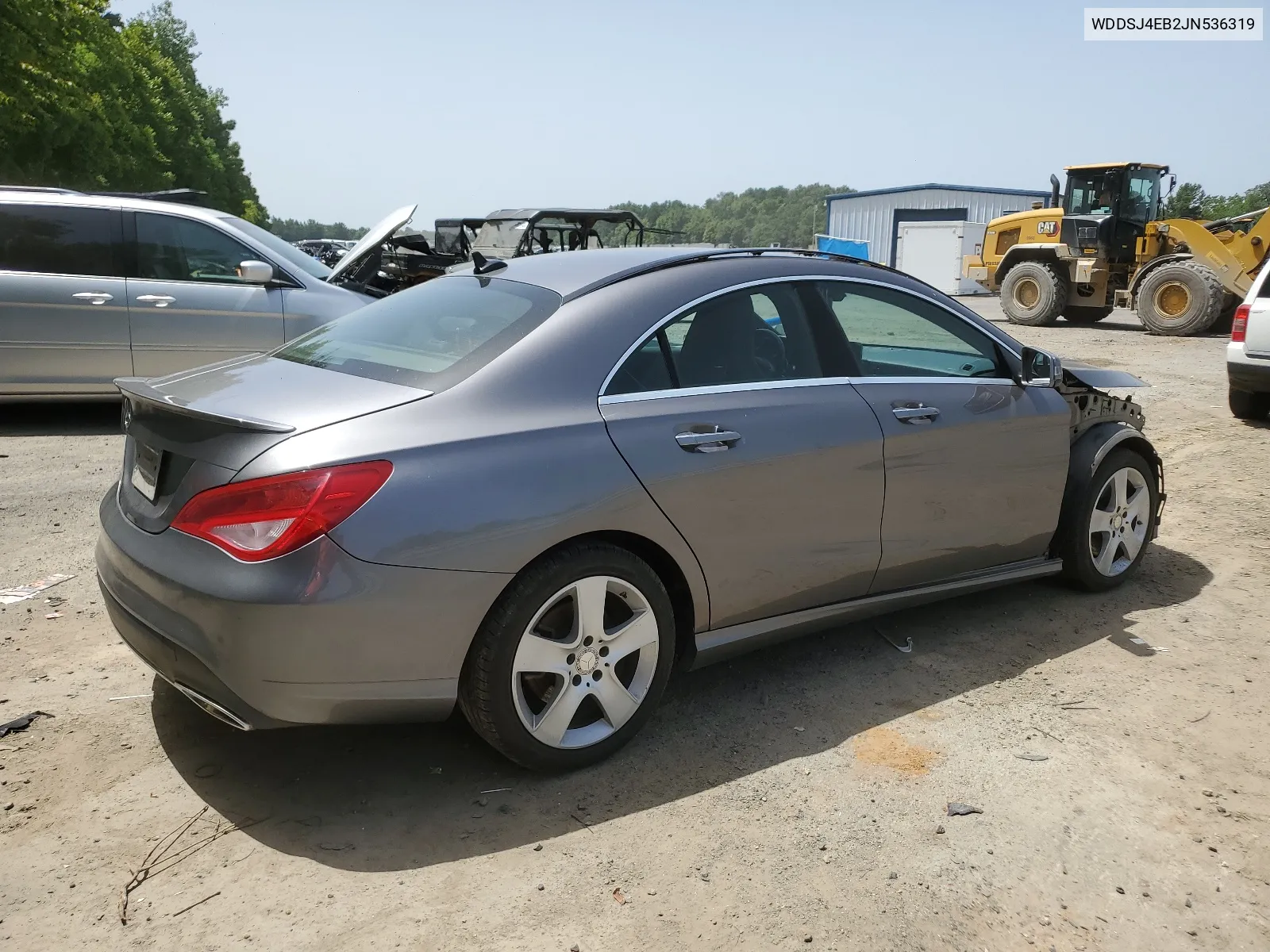 2018 Mercedes-Benz Cla 250 VIN: WDDSJ4EB2JN536319 Lot: 64789104