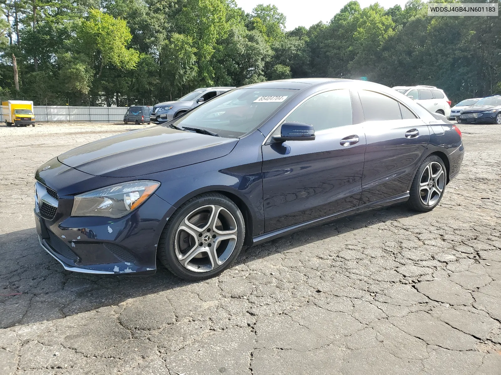 2018 Mercedes-Benz Cla 250 4Matic VIN: WDDSJ4GB4JN601183 Lot: 65404704