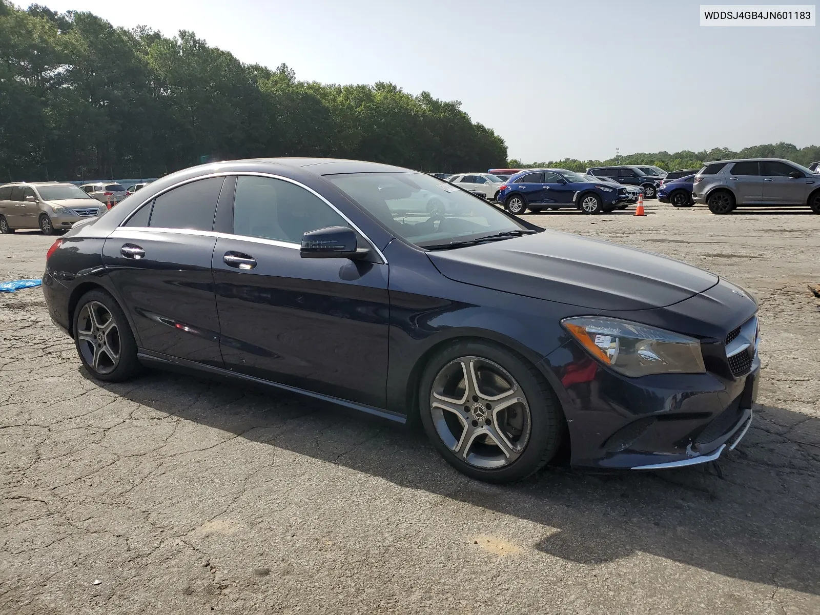 2018 Mercedes-Benz Cla 250 4Matic VIN: WDDSJ4GB4JN601183 Lot: 65404704