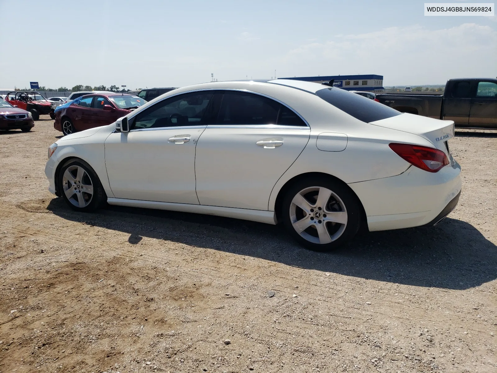 2018 Mercedes-Benz Cla 250 4Matic VIN: WDDSJ4GB8JN569824 Lot: 65522814