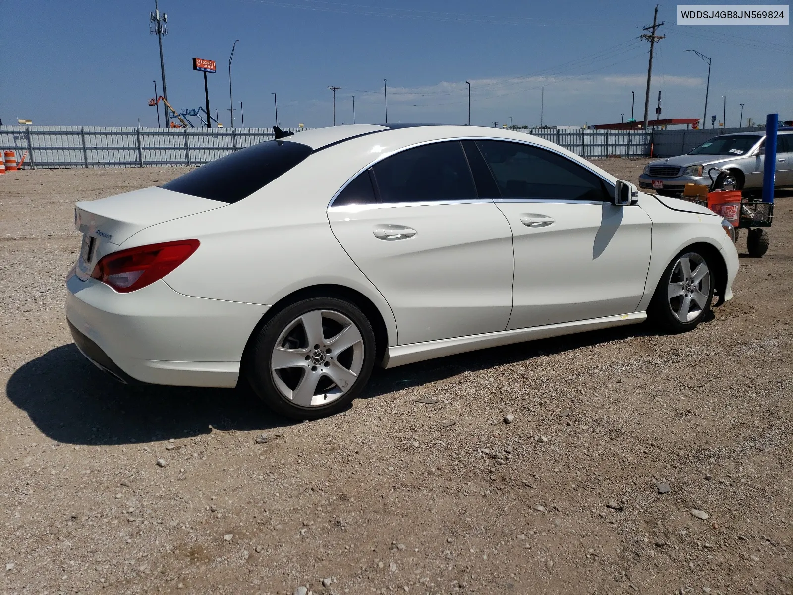 2018 Mercedes-Benz Cla 250 4Matic VIN: WDDSJ4GB8JN569824 Lot: 65522814