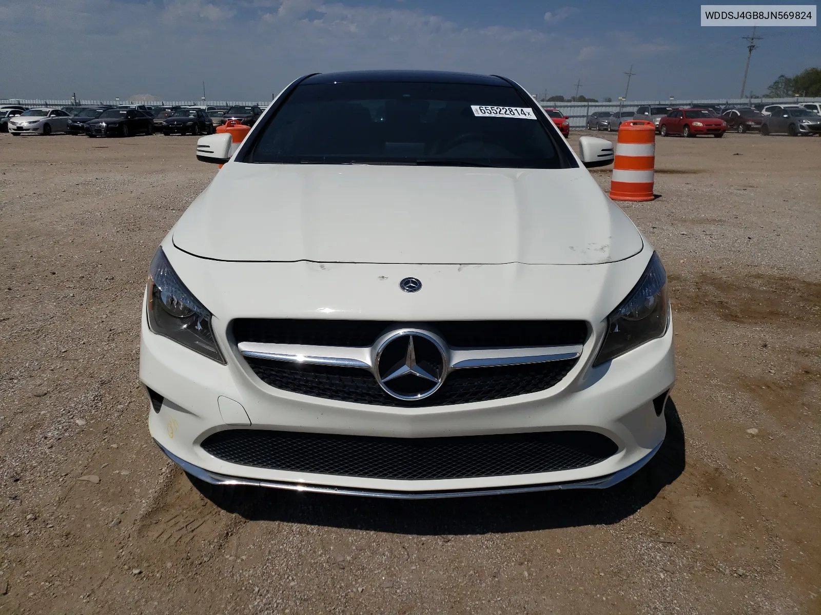 2018 Mercedes-Benz Cla 250 4Matic VIN: WDDSJ4GB8JN569824 Lot: 65522814