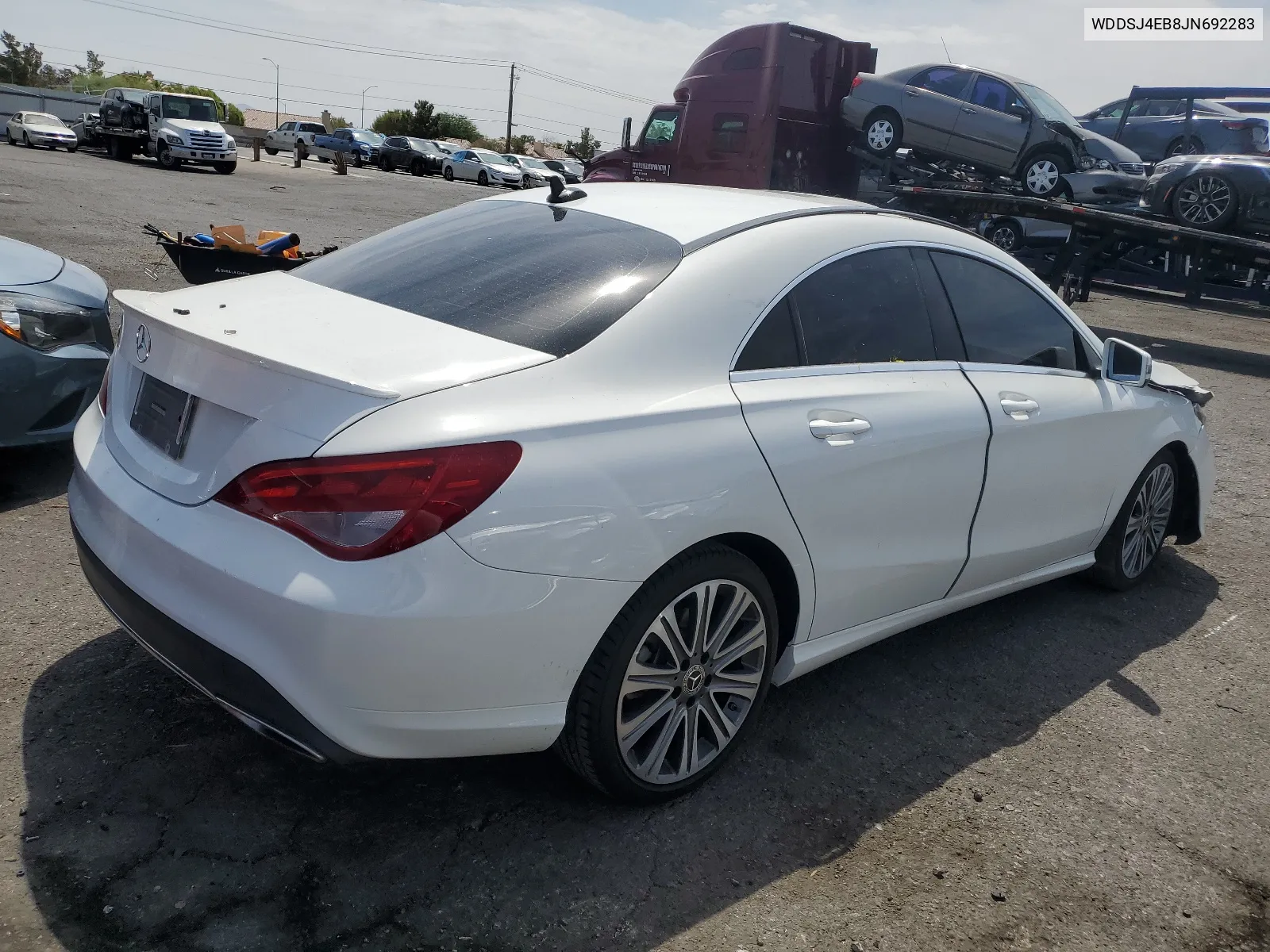 2018 Mercedes-Benz Cla 250 VIN: WDDSJ4EB8JN692283 Lot: 65611434