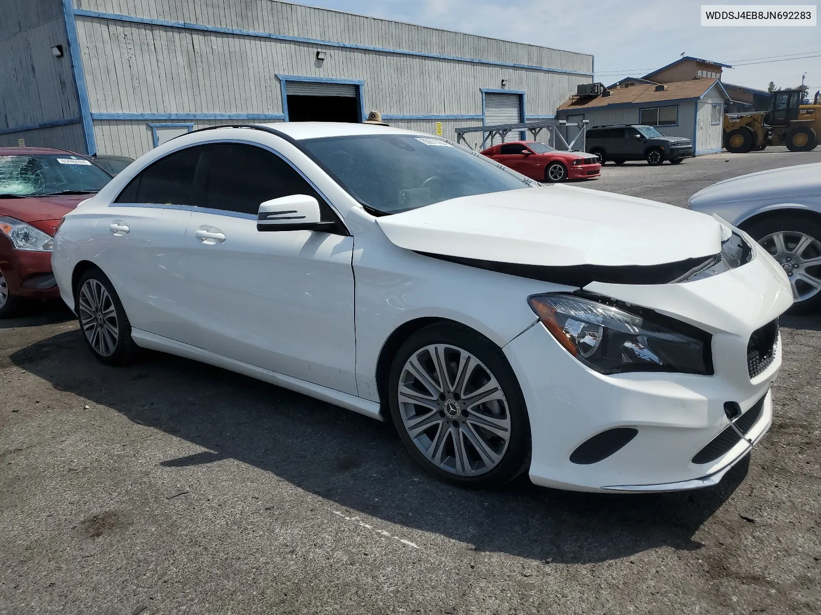 2018 Mercedes-Benz Cla 250 VIN: WDDSJ4EB8JN692283 Lot: 65611434