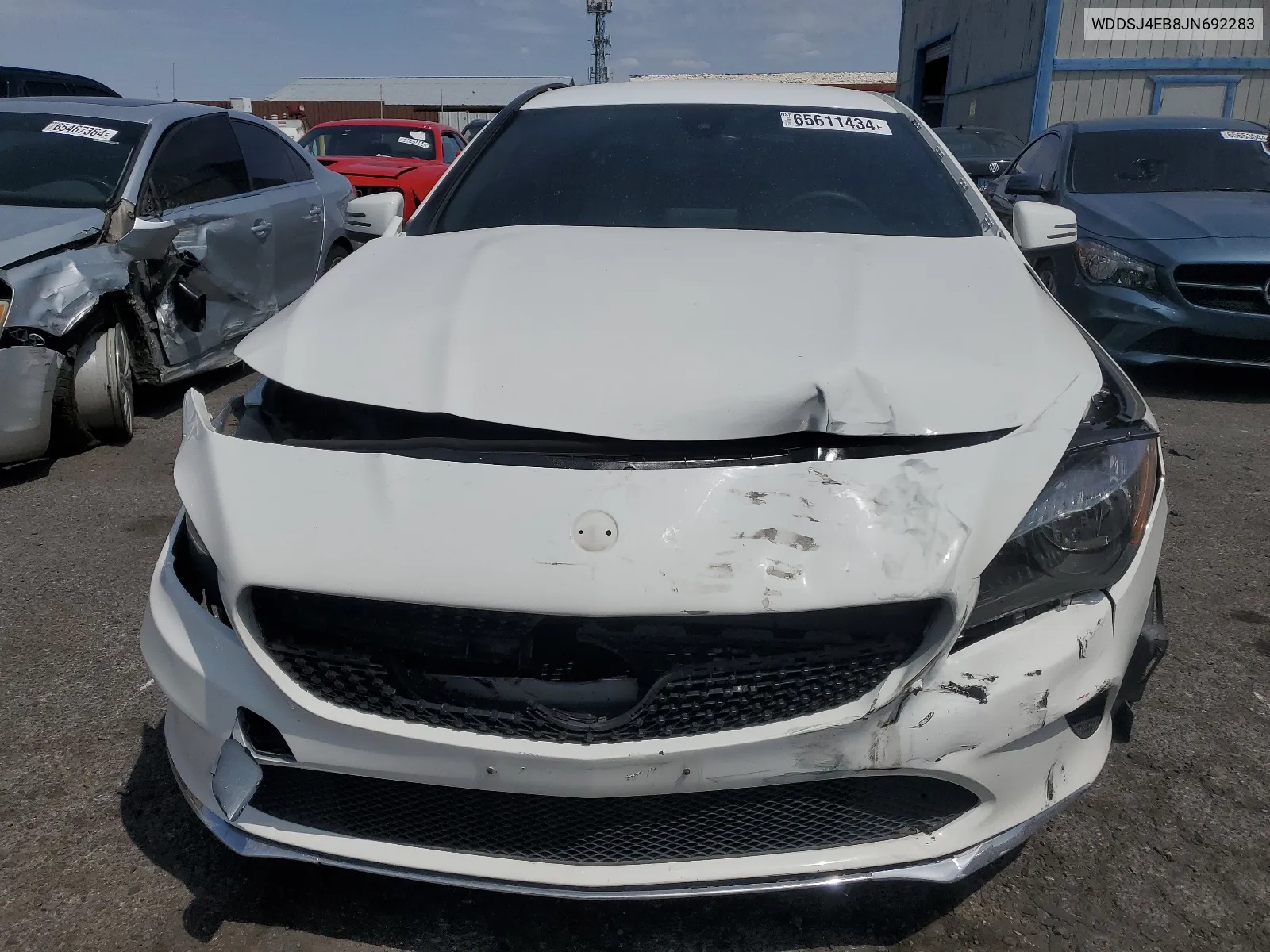 2018 Mercedes-Benz Cla 250 VIN: WDDSJ4EB8JN692283 Lot: 65611434