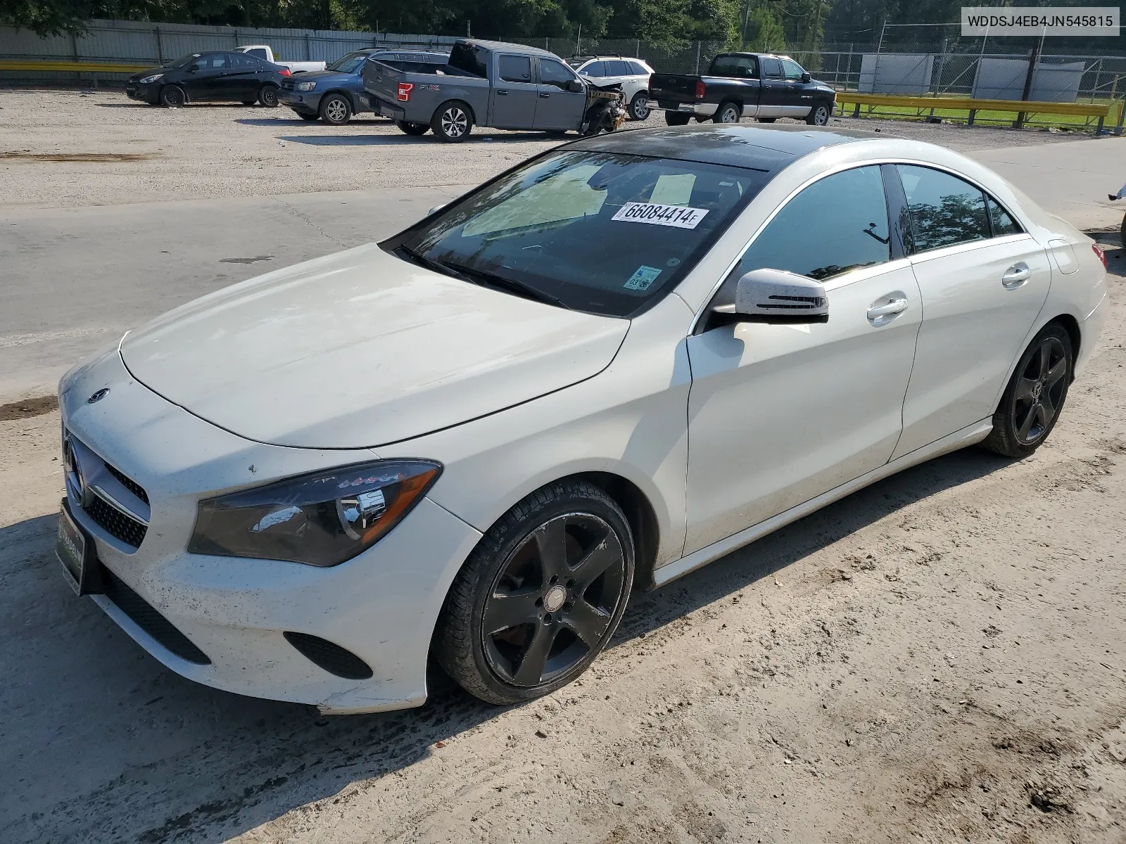 2018 Mercedes-Benz Cla 250 VIN: WDDSJ4EB4JN545815 Lot: 66084414