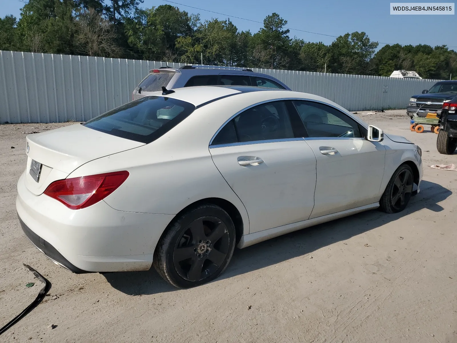 2018 Mercedes-Benz Cla 250 VIN: WDDSJ4EB4JN545815 Lot: 66084414